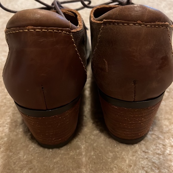 Born lace up heeled ankle boots - Picture 5 of 8